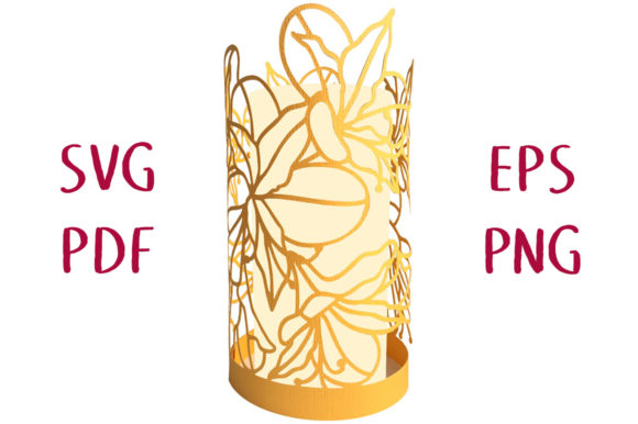 Alstroemeria Flower Lantern 3D: A Charming Addition to Your Decor