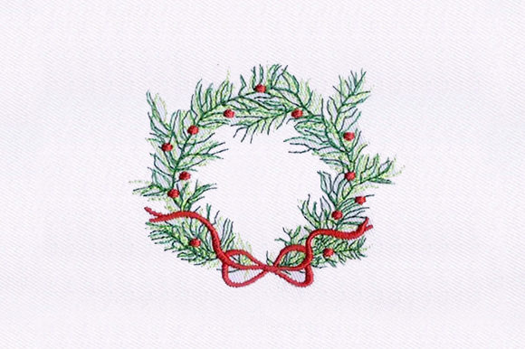 Cherry Wreath: A Charming Addition to Your Embroidery Projects