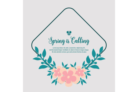 Elegant Spring Invitation Card Design: A Perfect Blend of Style and Grace