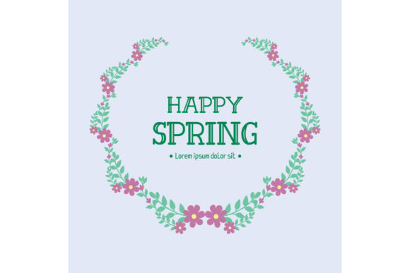 Embrace the Season with Beautiful Happy Spring Card Design