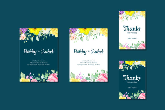 Explore the Beauty of Wedding Invitation Vol.6