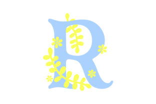 Exploring the Versatility of Floral Alphabet - R