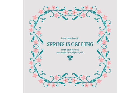 Unique Poster Design for Spring Calling