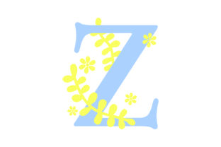 Unveiling the Floral Alphabet - Z: A Unique Blend of Art and Design
